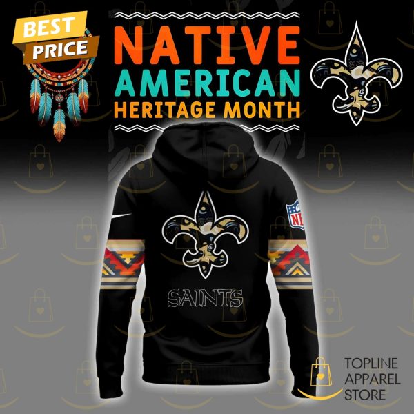 New Orleans Saints Native American Heritage Month Hoodie