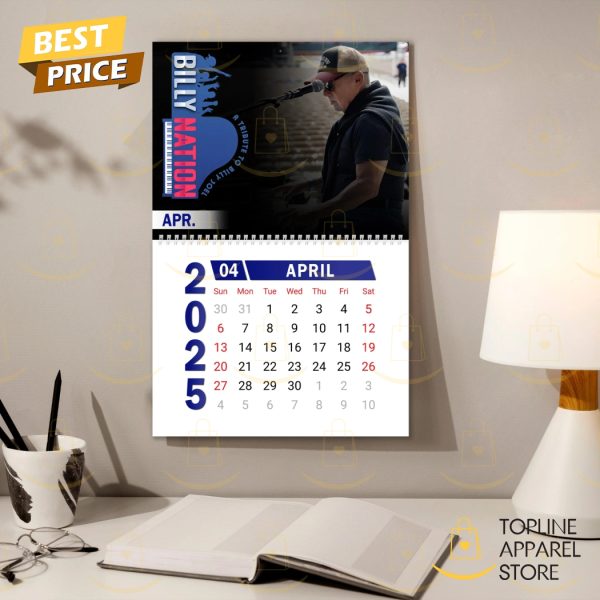 Billy Joel Happy New Year 2025 Calendar