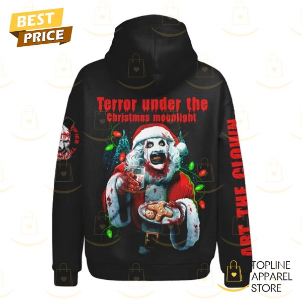 Terrifier 3 Terror Under The Christmas Moonlight Hoodie