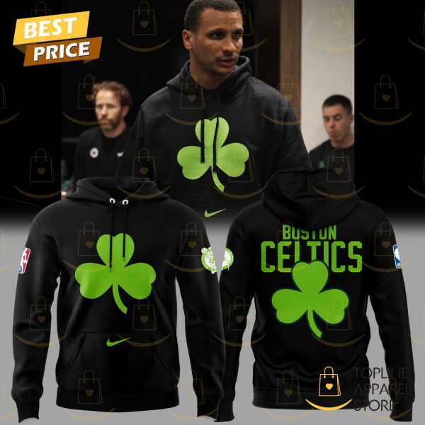 2024-2025 Boston Celtics Basketball Team Hoodie – Black