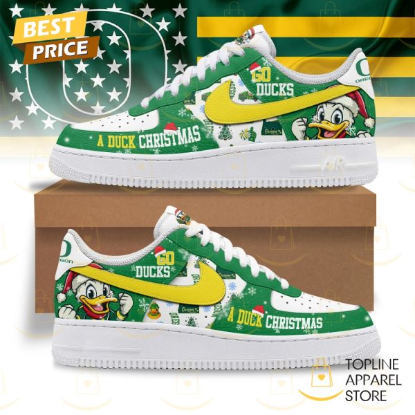 Oregon Ducks A Duck Christmas Air Force 1