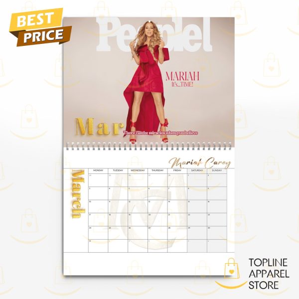 Mariah Carey Happy New Year 2025 Calendar