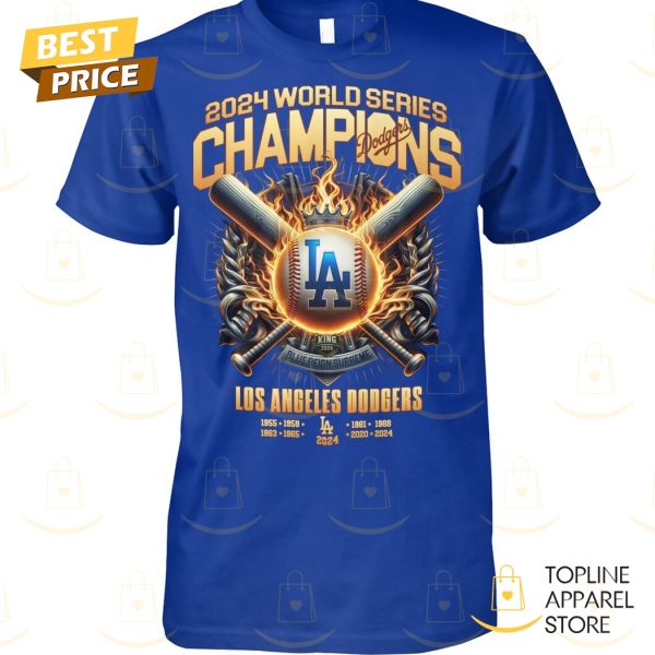 2024 World Series Champions Los Angeles Dodgers Unisex T-Shirt