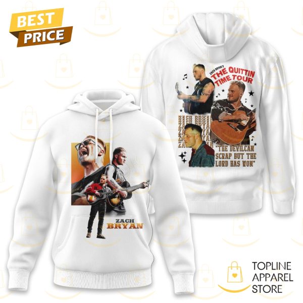 Zach Bryan The Quittin Time Tour Hoodie