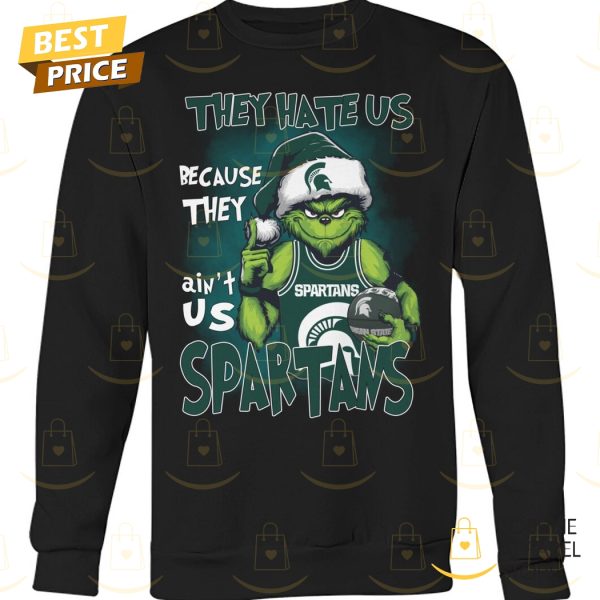 They Hate Us Because They Aint Us Michigan State Spartans Mens Basketball Unisex T-Shirt