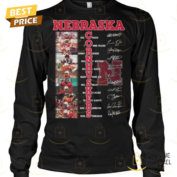 Nebraska Cornhuskers Football Signature Unisex T-Shirt