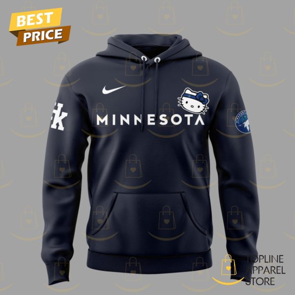 Minnesota Timberwolves x Hello Kitty Design Hoodie