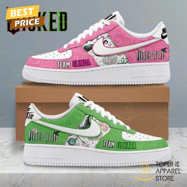 Wicked Team Glinda x Team Elphaba Air Force 1