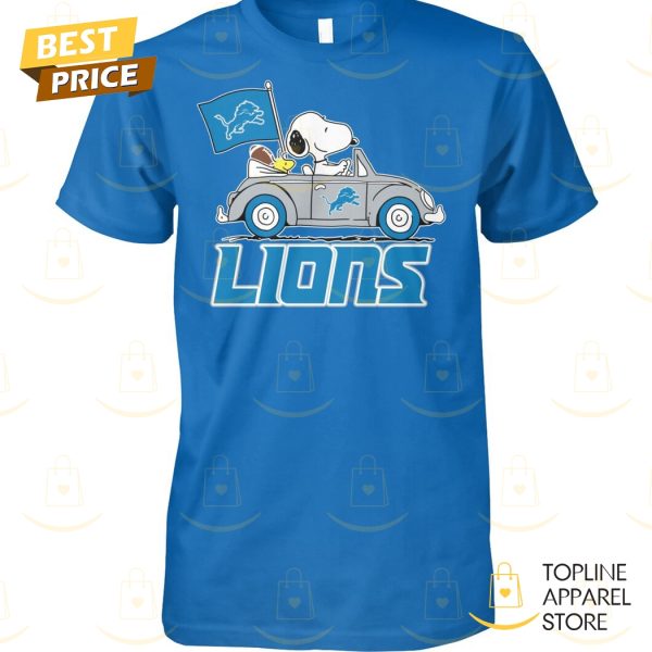 Detroit Lions x Snoopy Unisex T-Shirt