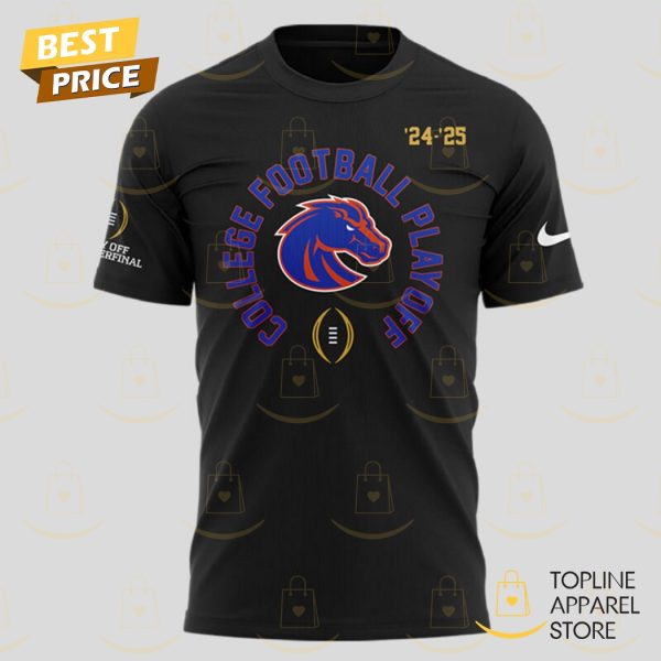 Boise State Broncos 2024 College Football Playoff 3D T-Shirt