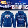 2024 Buffalo Bills 5 Traight AFC East Championships Buffalo Bills Hoodie