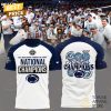 Penn State Nittany Lions Women Volleyball National Champions 3D T-Shirt – Grey