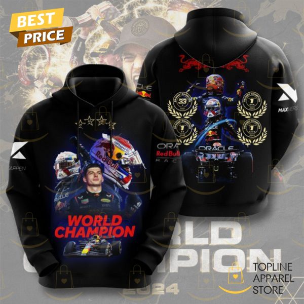 2024 World Champion Max Verstappen Design Hoodie