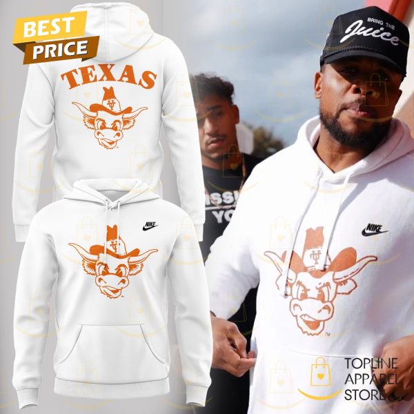 2025 Texas Longhorns Football Hoodie – White