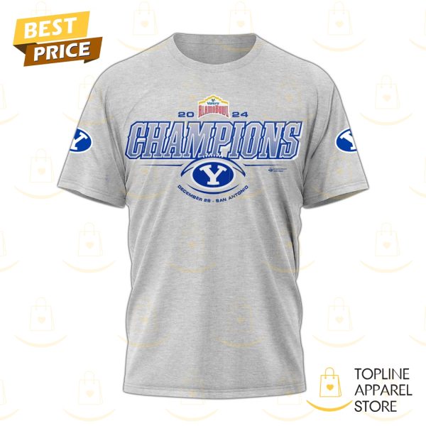 Brigham Young Cougars Bowl Champion 2024 3D T-Shirt