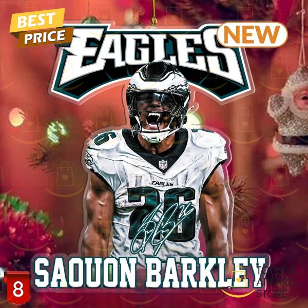 Saquon Barkley Philadelphia Eagles Ornaments