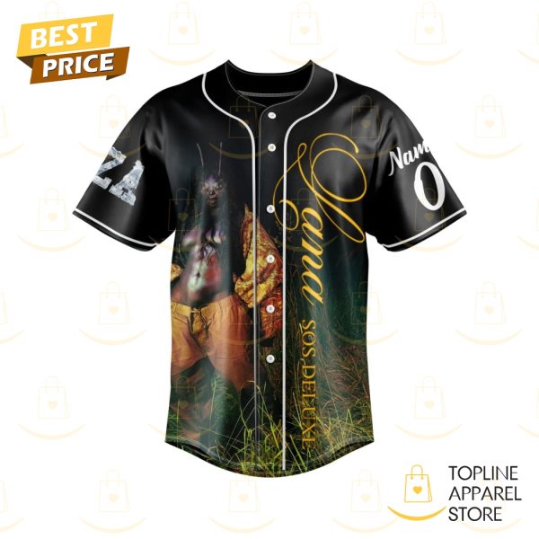 Personalized SZA Lana Sos Deluxe Baseball Jersey