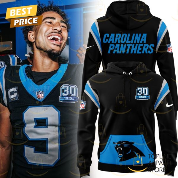 Personalized Carolina Panthers Logo Baseball Jersey