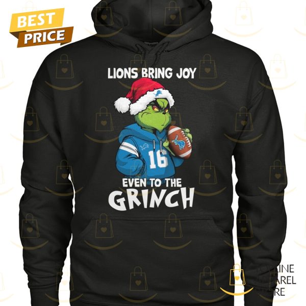 Detroit Lions Bring Joy Even To The Grinch Unisex T-Shirt