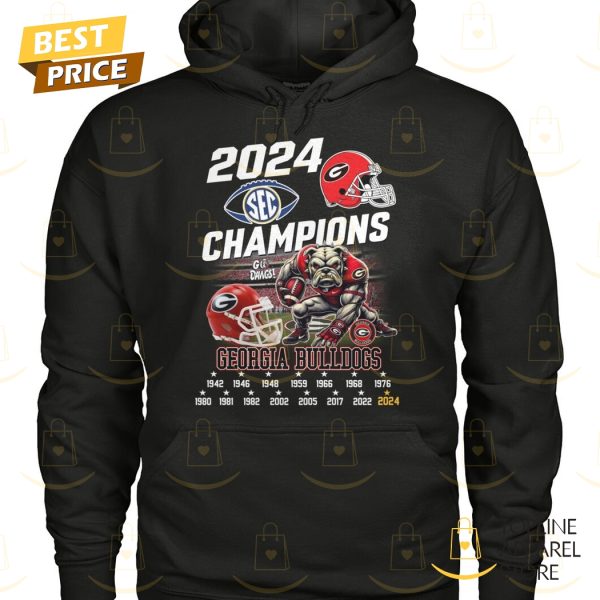 2024 Champions Georgia Bulldogs Go Dawgs Unisex T-Shirt