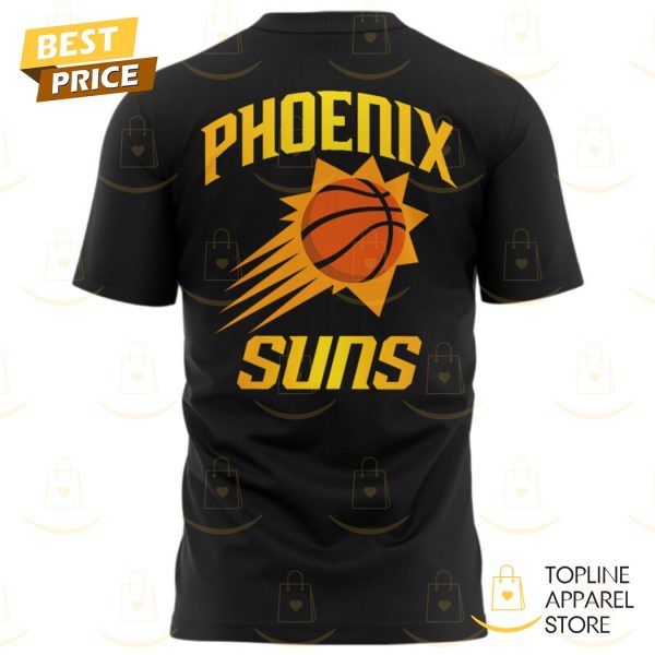 Do The Work 2025 Phoenix Suns x WWE Cody Rhodes 3D T-Shirt – Black