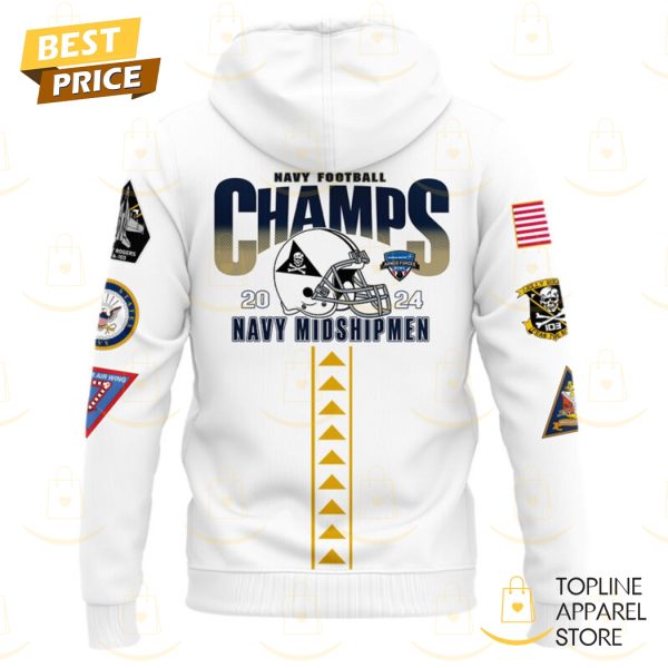 2024 Armed Forces Bowl Navy Midshipmen Hoodie