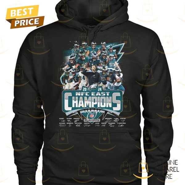 2024 NFC East Division Champions Philadelphia Eagles Signature Unisex T-Shirt