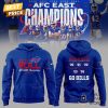 2024 Buffalo Bills 5x Consecutive AFC East 2020-2024 Champions Hoodie