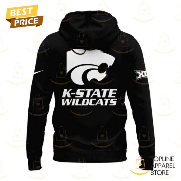 Kansas State Wildcats Football 2024 Rate Bowl Champions Hoodie – Black