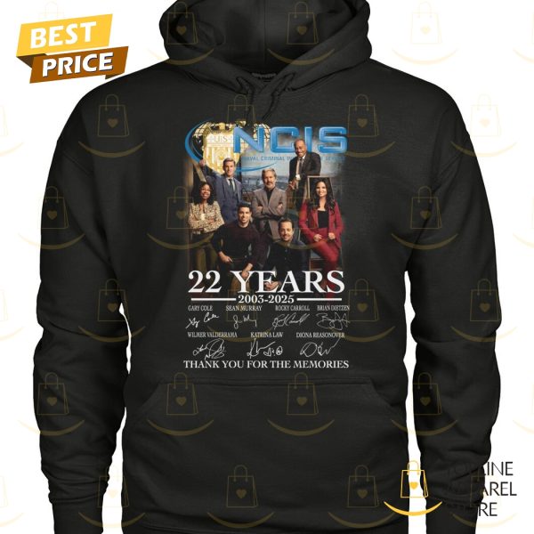 NICS 22 Years 2003-2025 Signature Thank You For The Memories Unisex T-Shirt