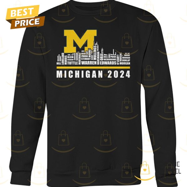 Michigan Wolverines Football City 2024 Unisex T-Shirt