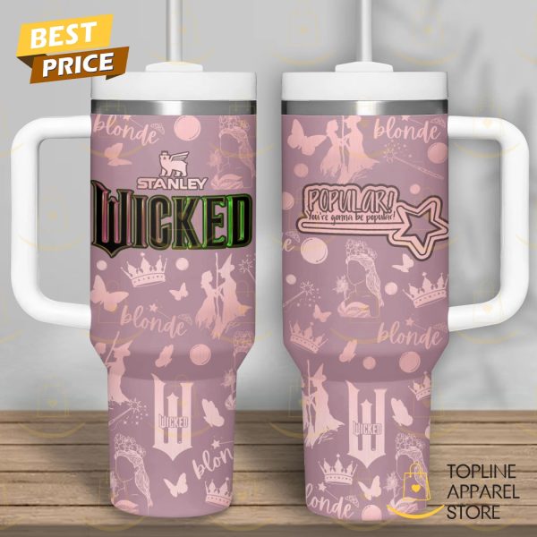 You Are Gonna Be Popular – Wicked Tumbler With Handle And Straw