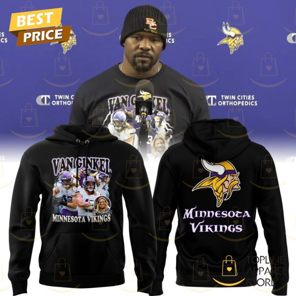 Minnesota Vikings Andrew Van Ginkel Signature Hoodie