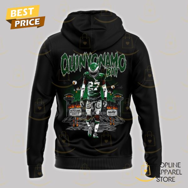 Quinyonamo Bay Philadelphia Eagles Hoodie – Black