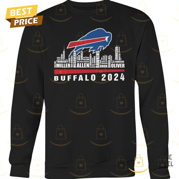 Buffalo Bills Football City 2024 Unisex T-Shirt