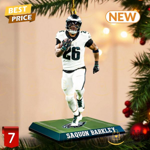 Saquon Barkley Philadelphia Eagles Ornaments