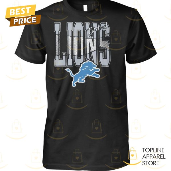 Detroit Lions Football Logo Design Unisex T-Shirt