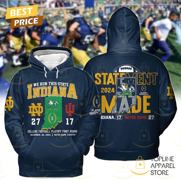 Notre Dame Fighting Irish Statement 2024 Hoodie