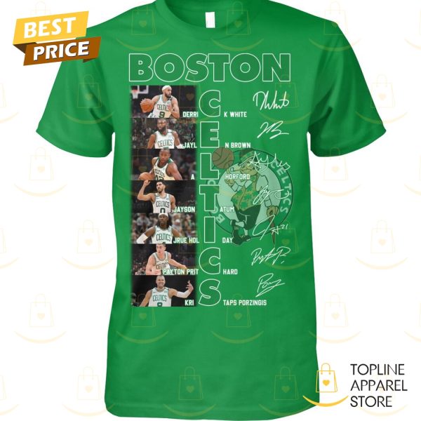 Boston Celtics Logo Signature Unisex T-Shirt