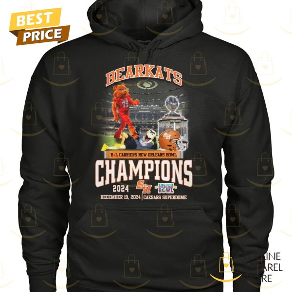 Sam Houston Bearkats Football Champions R L Carriers New Orleans Bowl Unisex T-Shirt