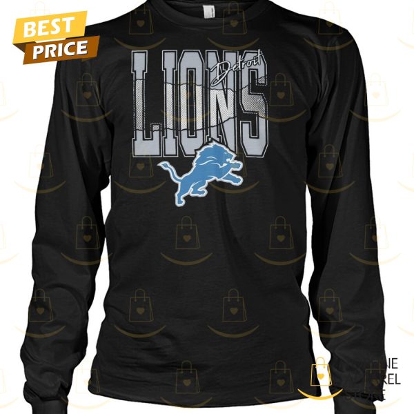 Detroit Lions Football Logo Design Unisex T-Shirt