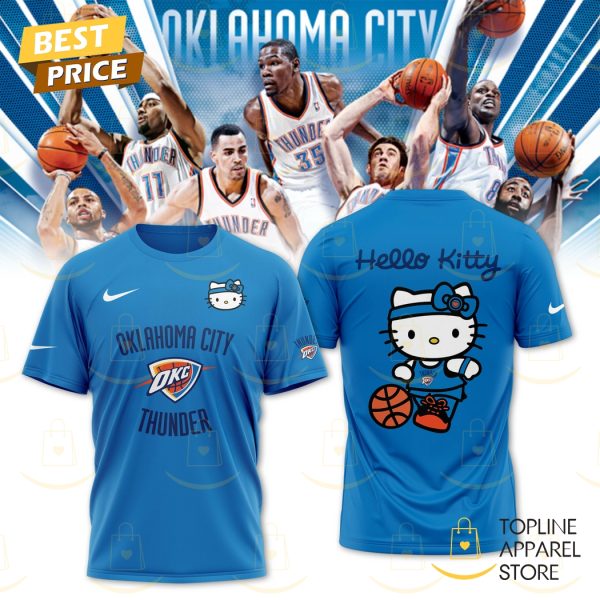 Oklahoma City Thunder x Hello Kitty 3D T-Shirt