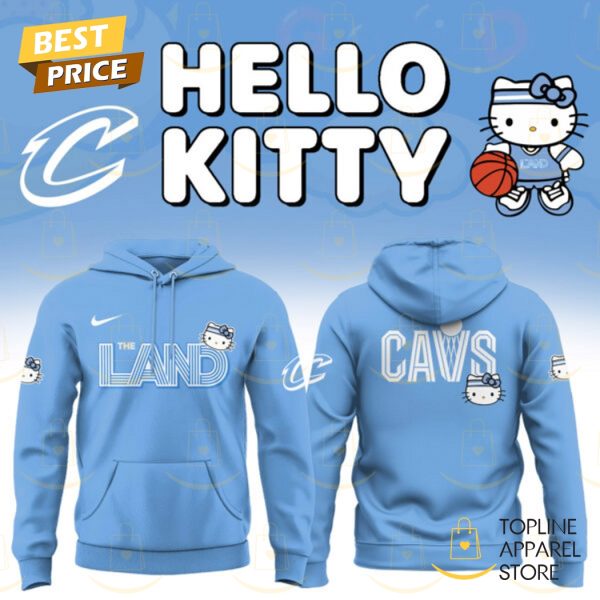 Hello Kitty x Cleveland Cavaliers Basketball Hoodie – Blue