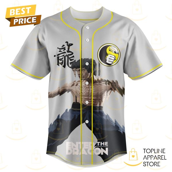 Enter The Dragon – Be Water My Friend Baseball Jersey