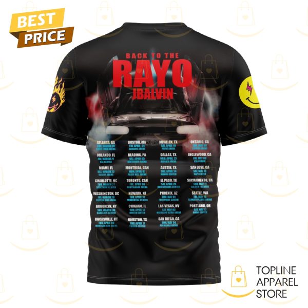 J Balvin – Back To The Rayo 3D T-Shirt