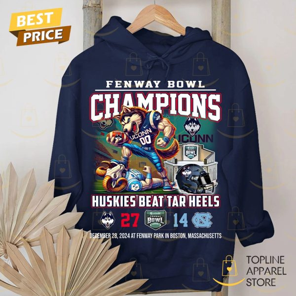 Fenway Bowl Champions UConn Huskies Beat Tar Heels Unisex T-Shirt