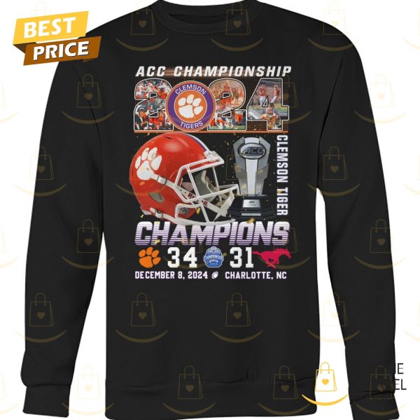 ACC Championship 2024 Clemson Tigers Unisex T-Shirt