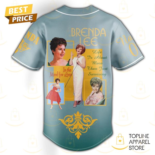 Brenda Lee All Alone Am I Baseball Jersey