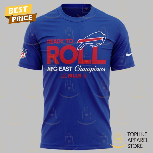 5 In A Row 2024 AFC East Division Champions Buffalo Bills – Go Bills 3D T-Shirt