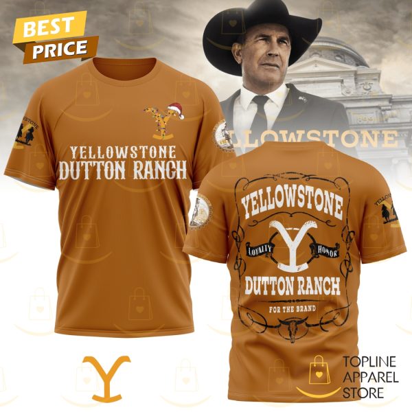 Yellowstone Dutton Ranch For The Brand 3D T-Shirt